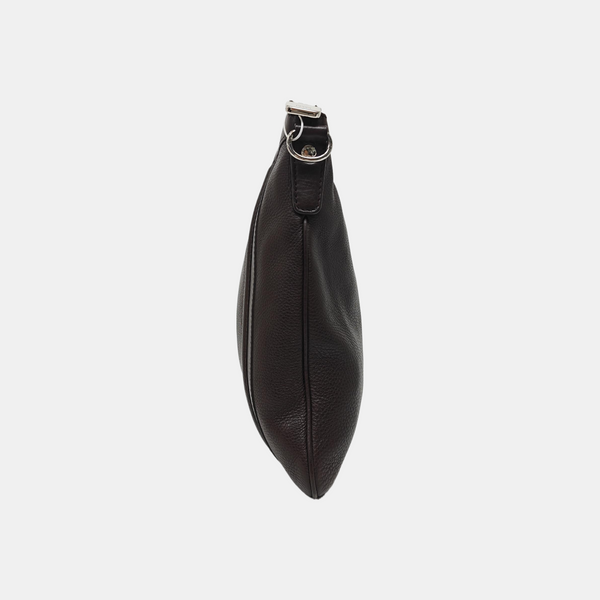 Calfskin Shoulder Bag Brown
