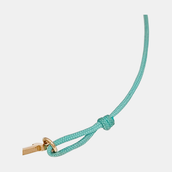 Tiffany T 18k Rose Gold Blue Bracelet