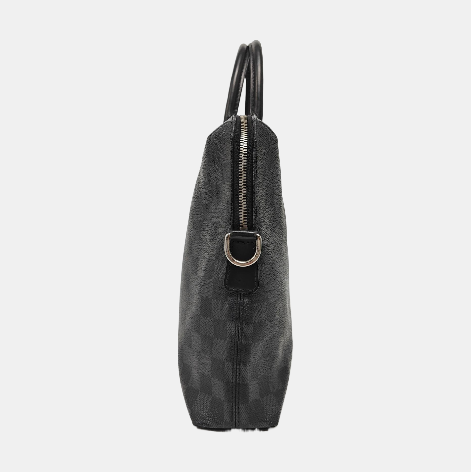 PORTE-DOCUMENTS Damier Graphite Coated Canvas Gray