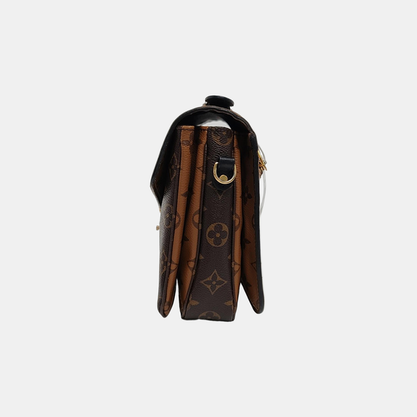 MÉTIS MM Monograma Lona Revestida Multicolor