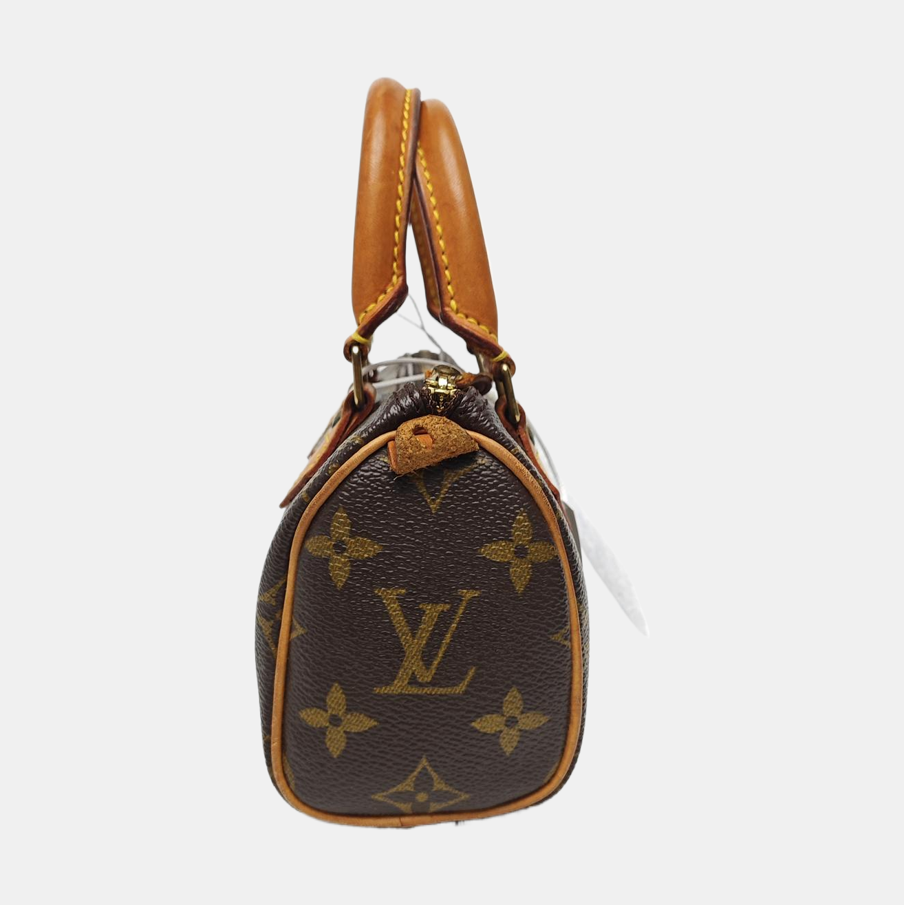 SPEEDY Monogram Coated Canvas Brown