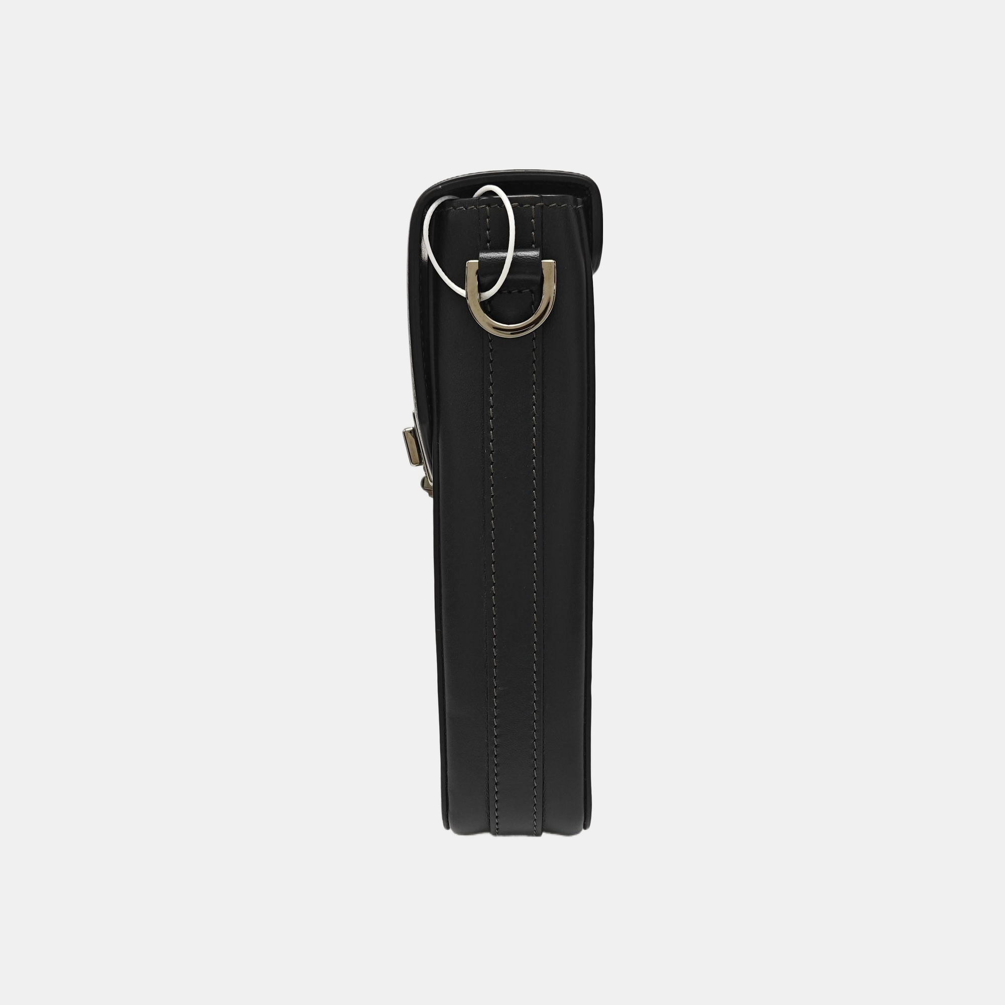 Lock Calfskin Black