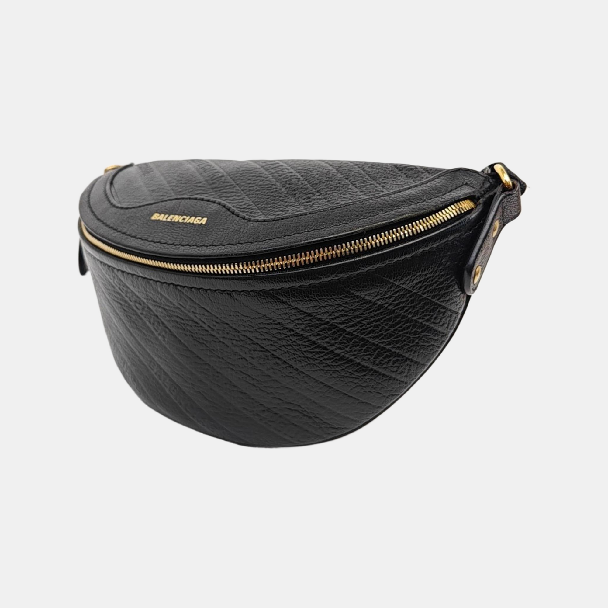 Souvenirs Quilted Calfskin Black