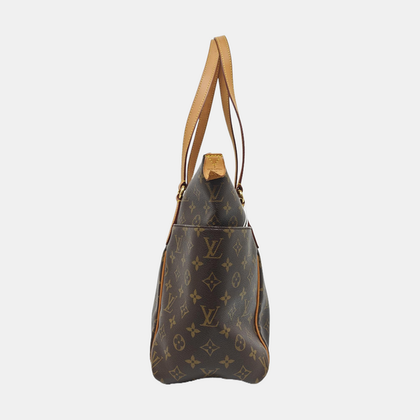 TOTALLY Monogram Coated Canvas Brown