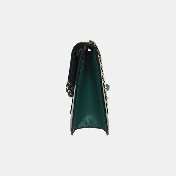 SERPENTI FOREVER Small Calfskin Green