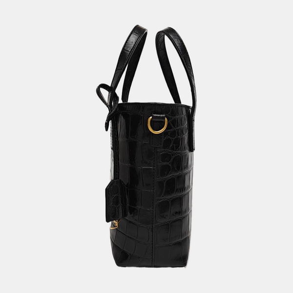 Calfskin Shoulder Bag Black