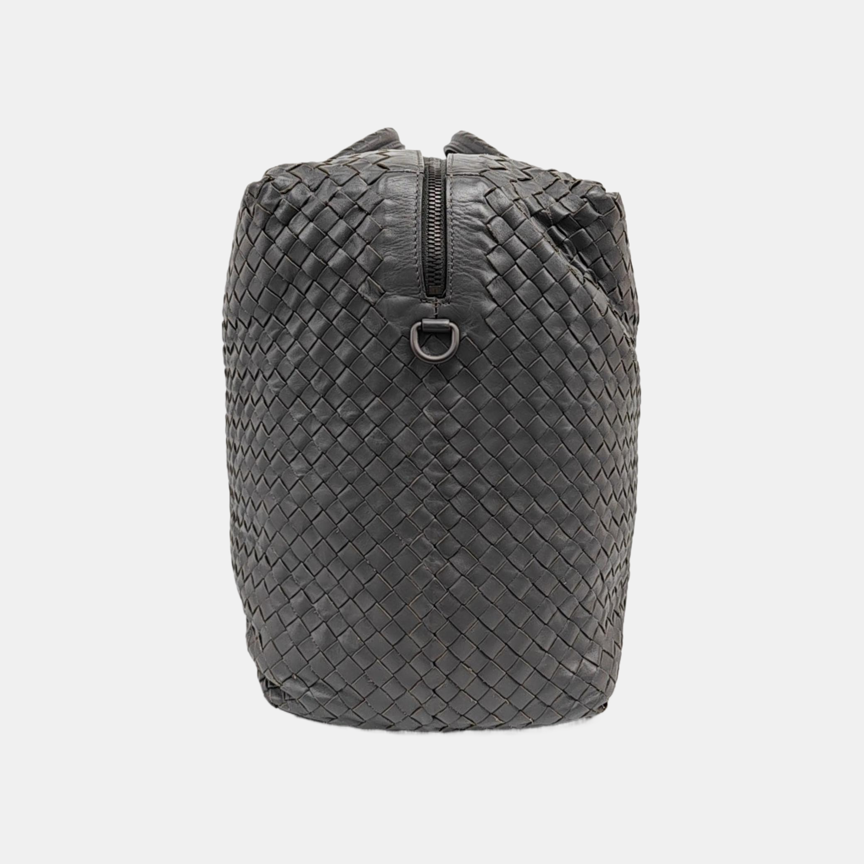 Calfskin Shoulder Bag Gray