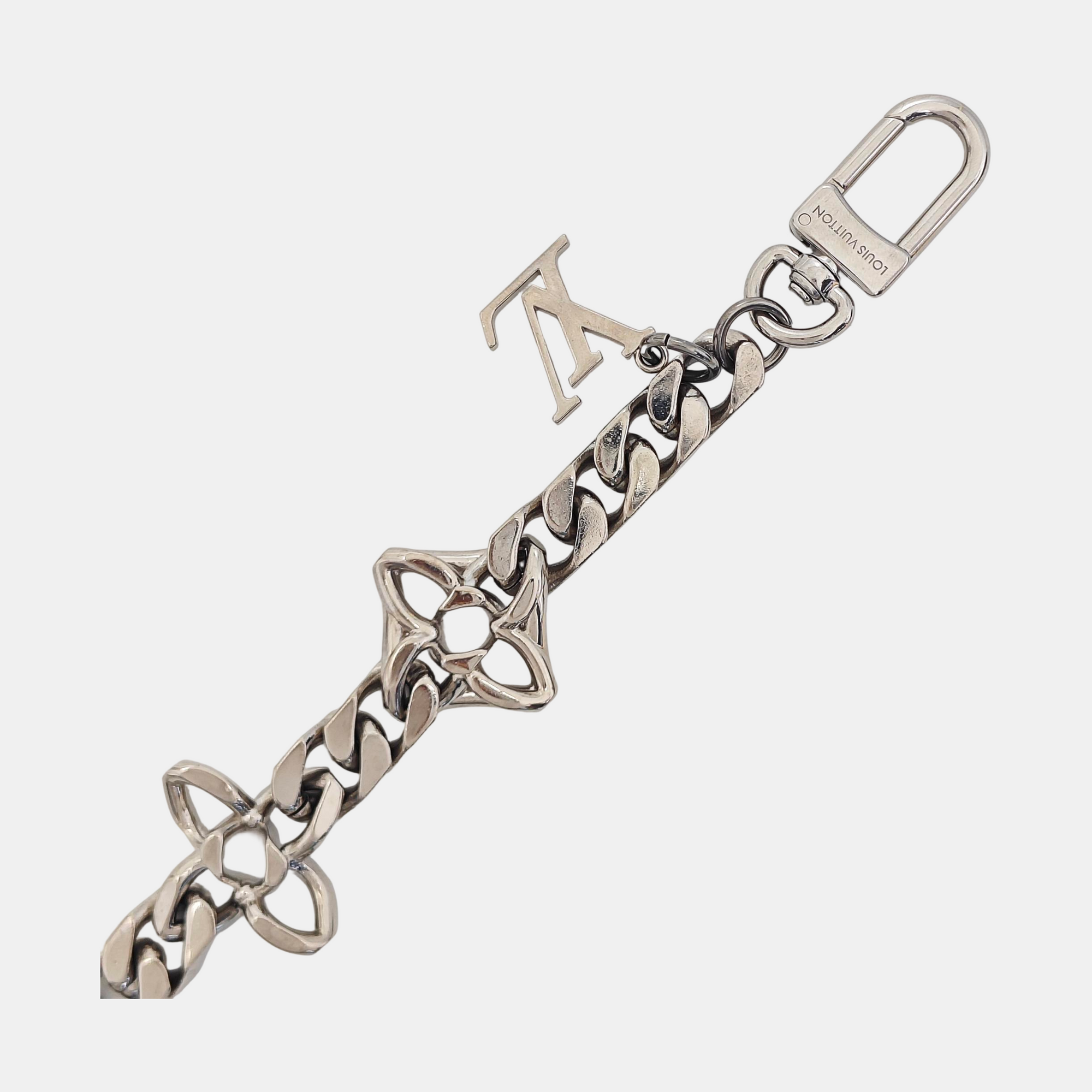 Metal Bag Charm Silver