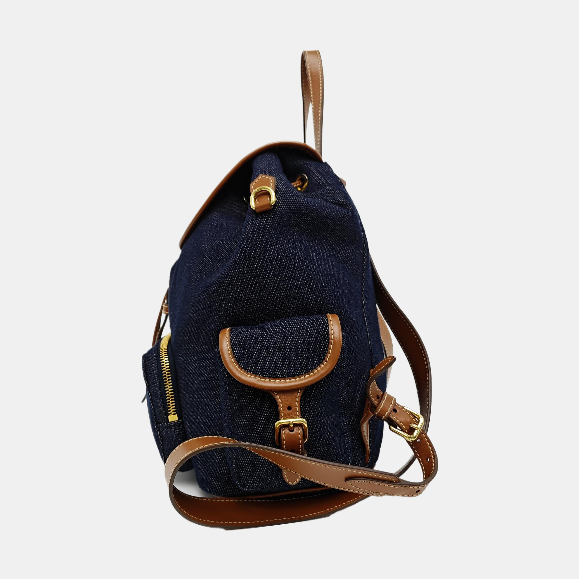 Denim Backpack Blue