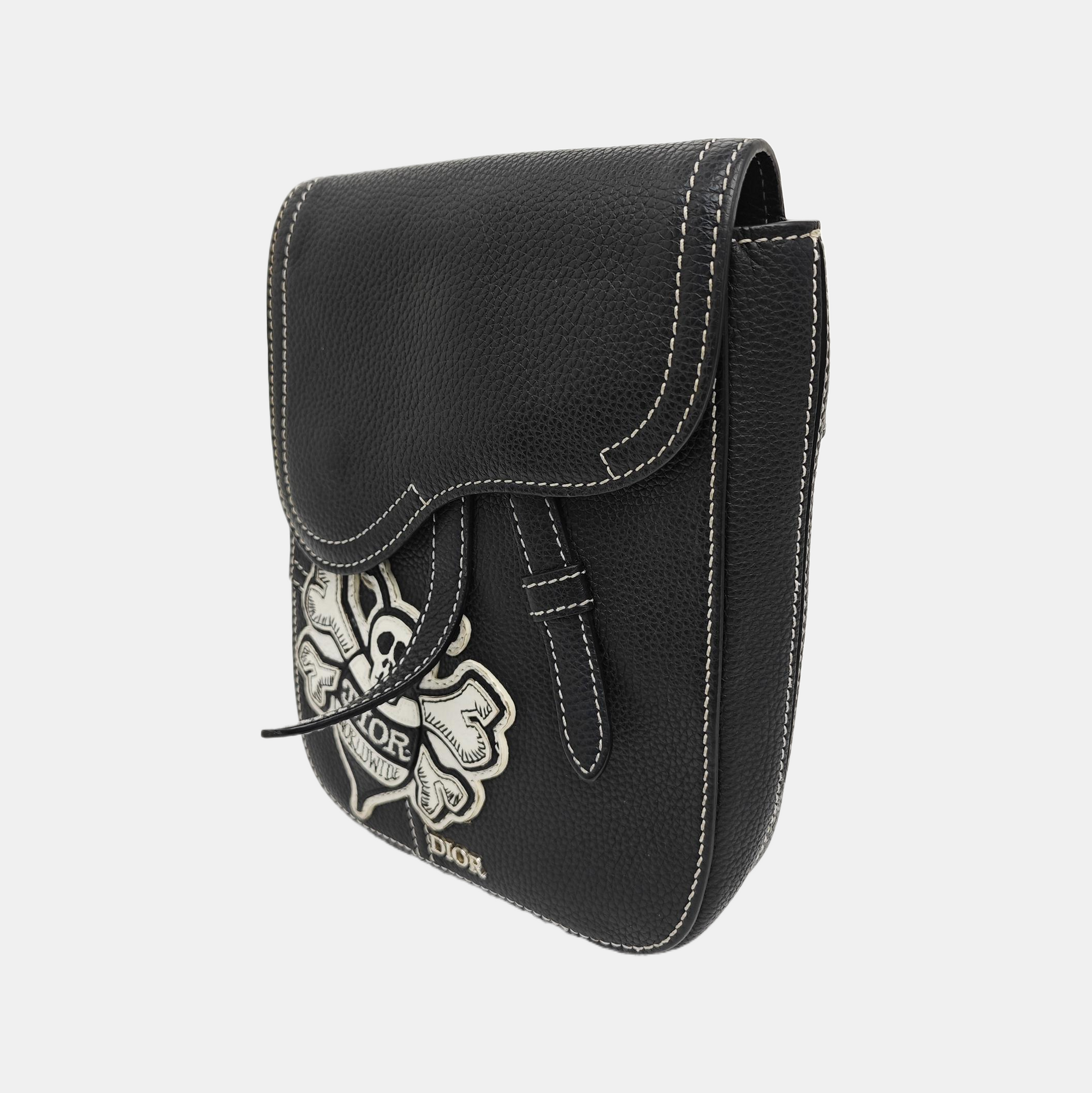 Dior And Shawn Calfskin Black