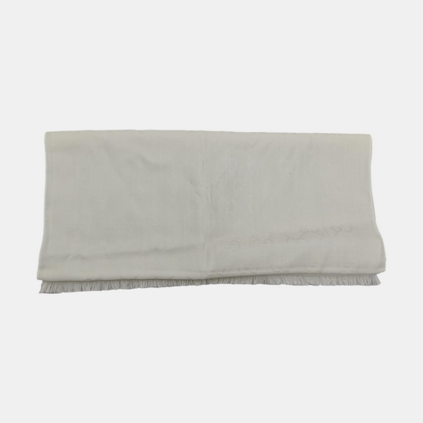 Mulberry Silk Scarf White