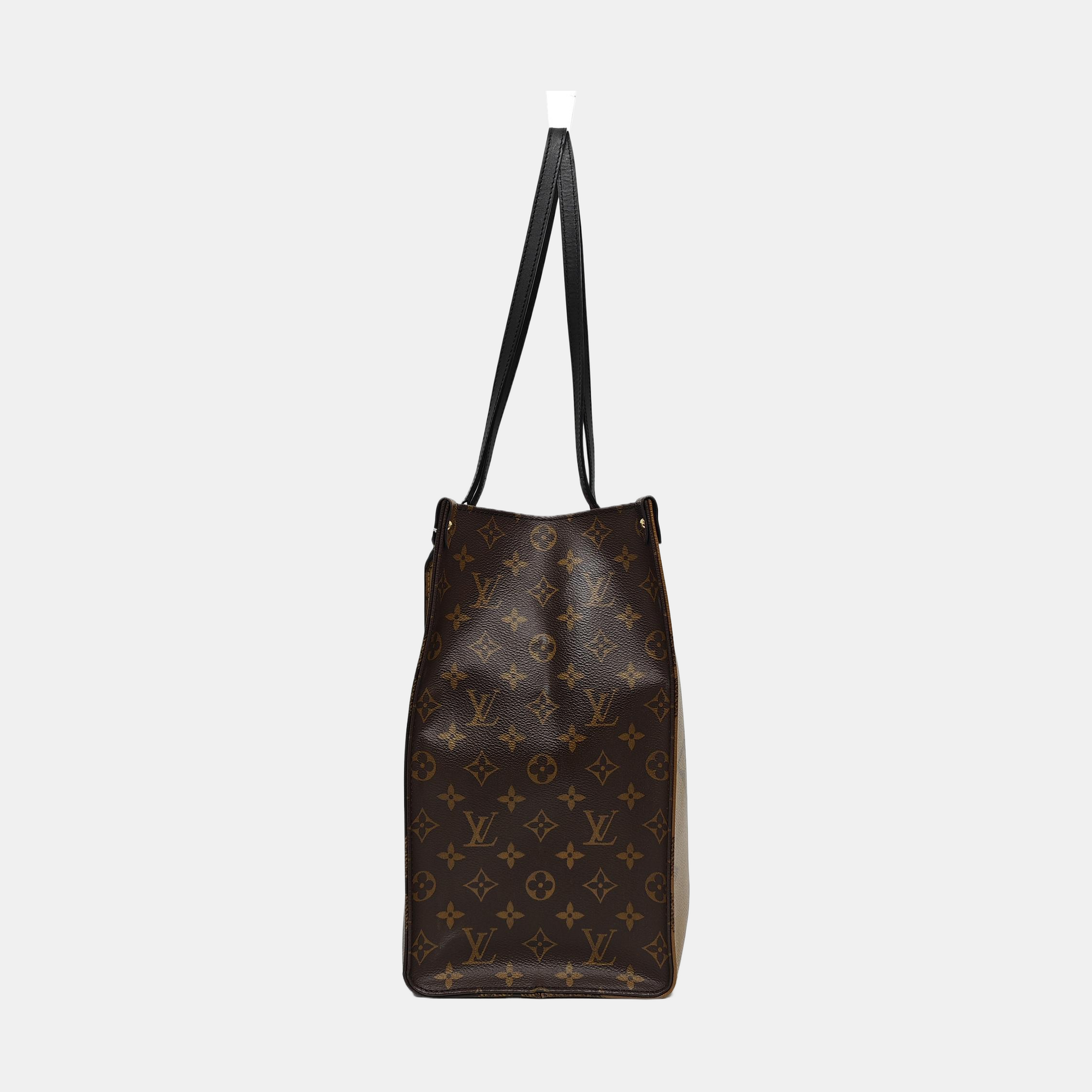 ONTHEGO GM Monogram Coated Canvas Brown