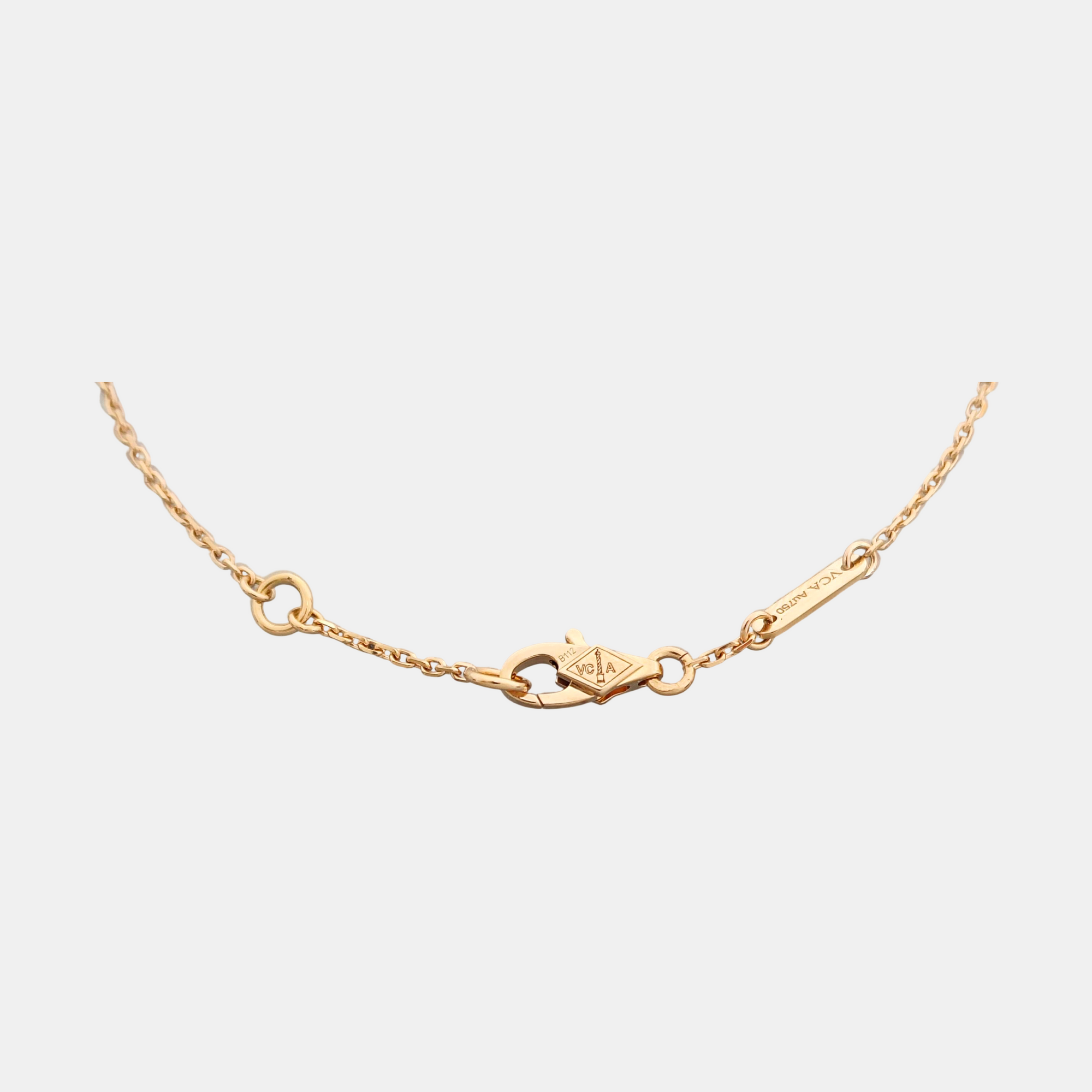 Sweet Alhambra 18k Rose Gold Bracelet