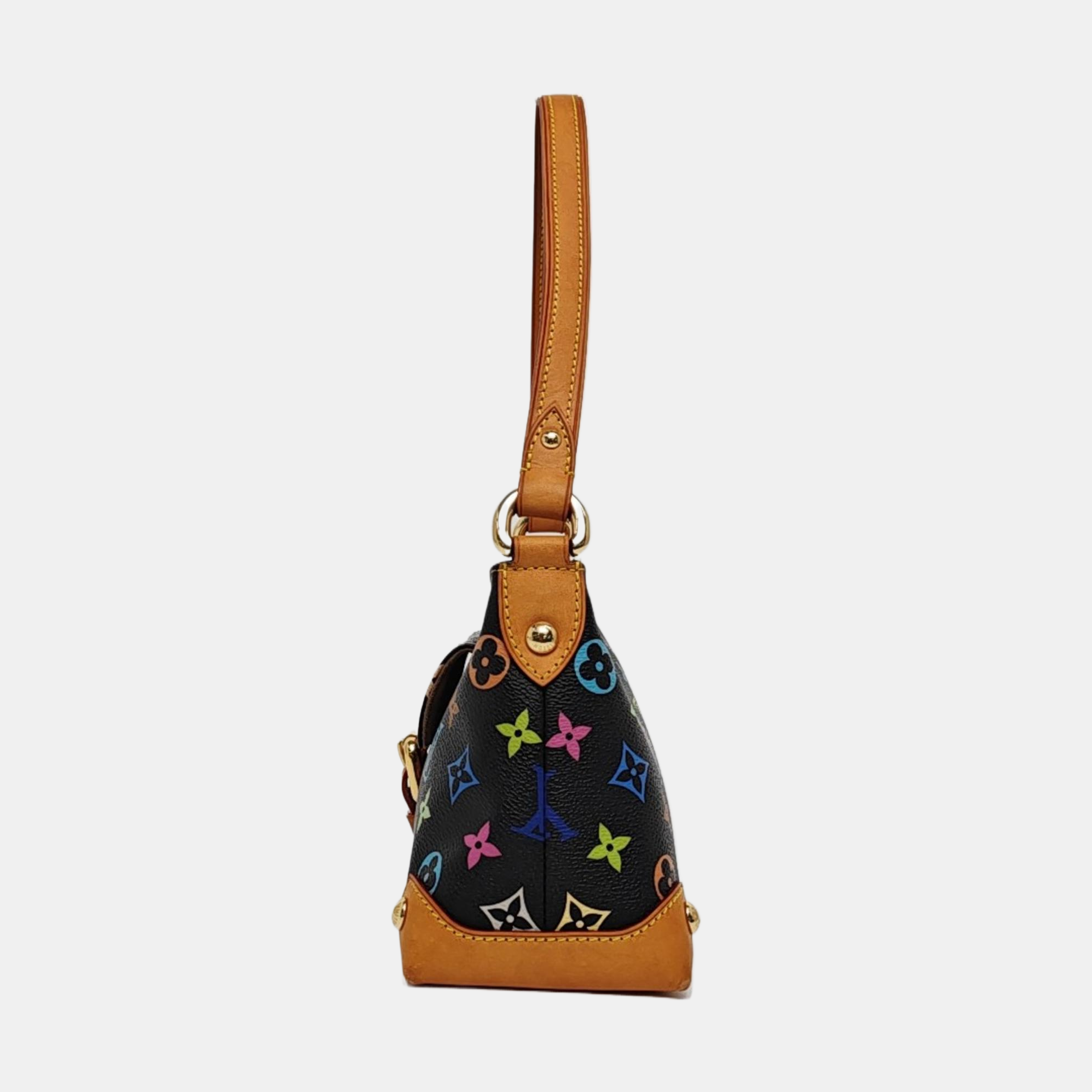 LV × TM ELIZA Monogram Coated Canvas Black