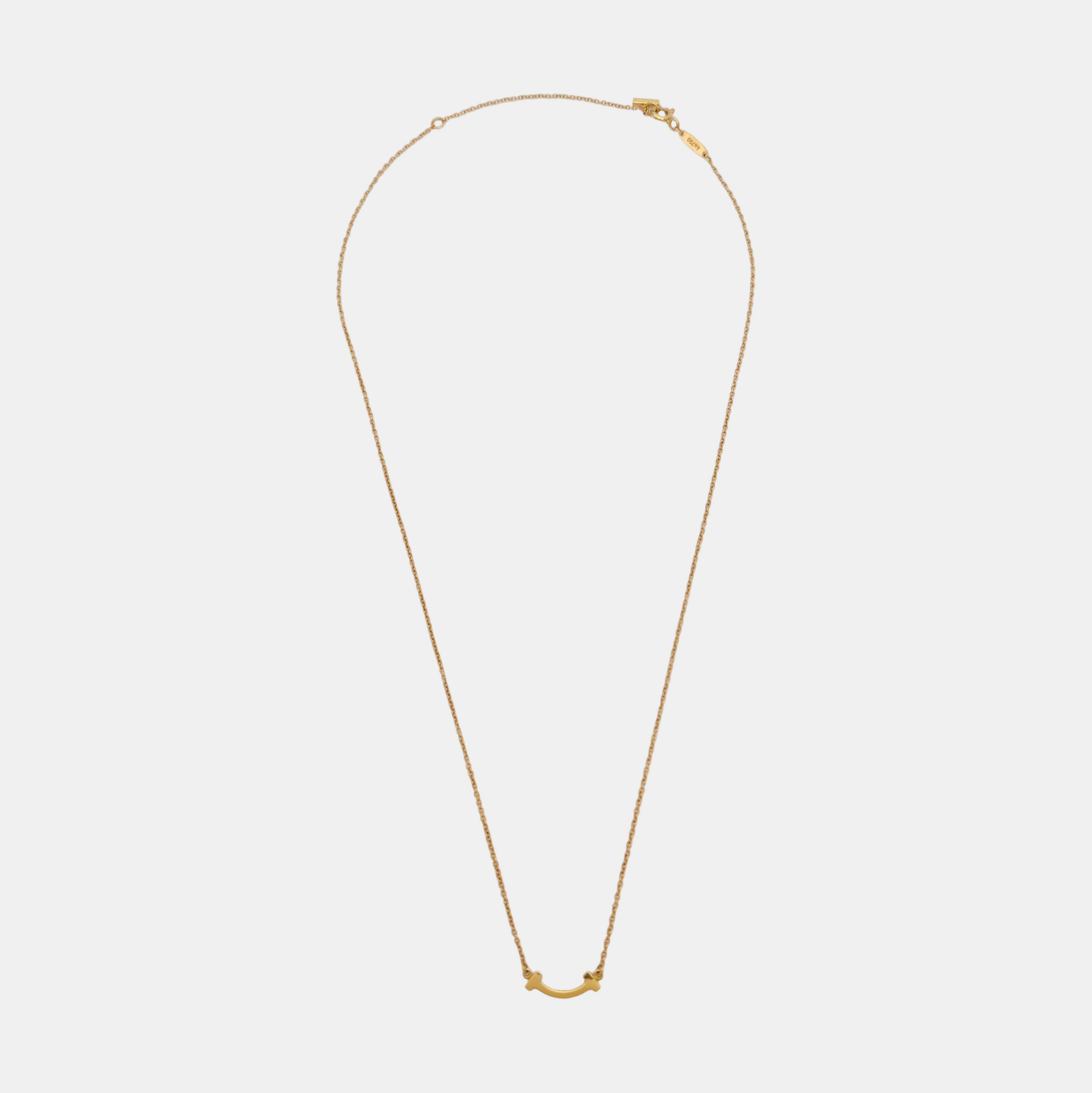 Tiffany T 18k Rose Gold Necklace