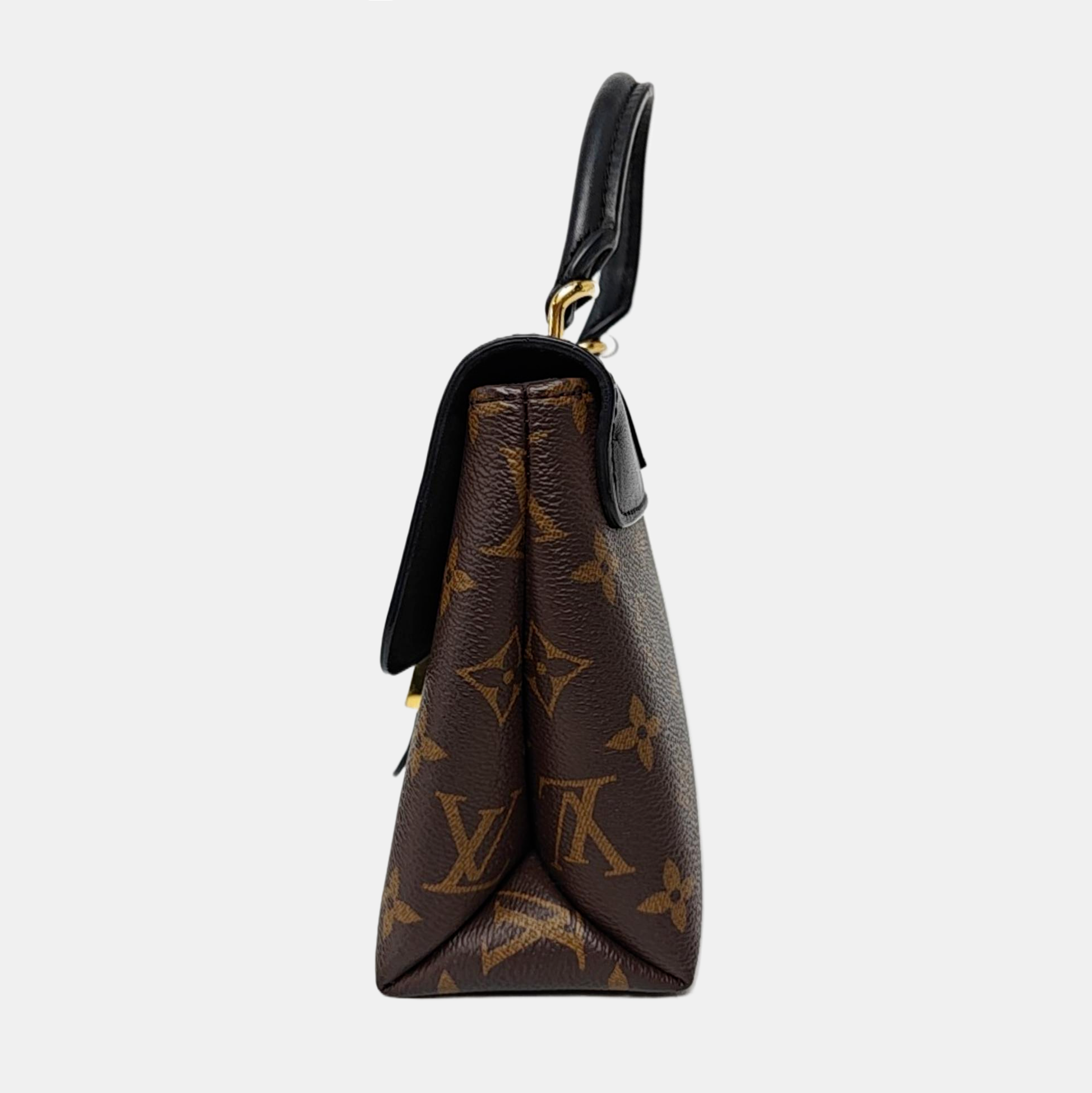 Authenticated pre-owned  LOCKY BB Monogram Coated Canvas Brown - Shoulder Bag at Looply