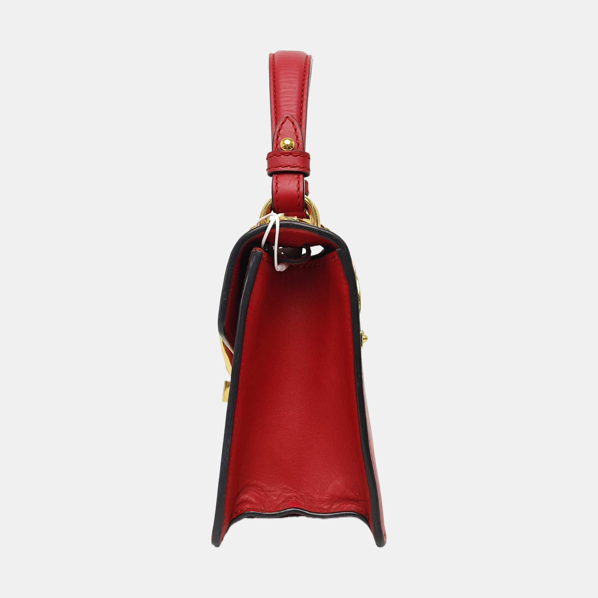 Sylvie Mini Calfskin Red