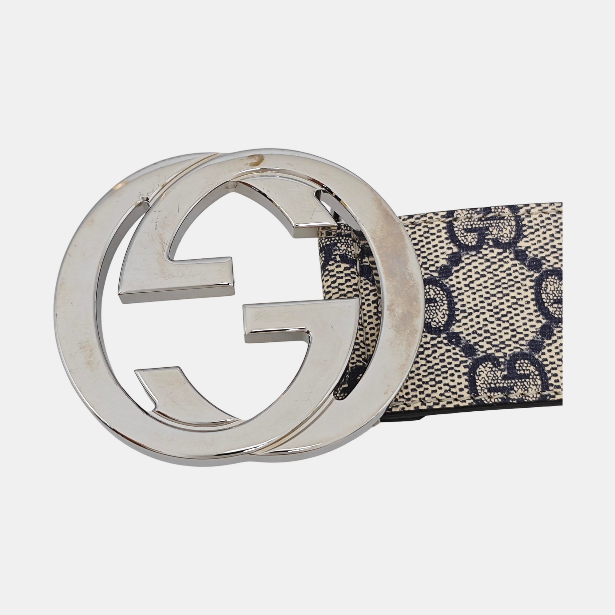 Leather Belt Beige