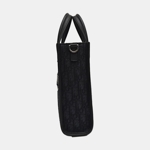 Safari Oblique Canvas Black