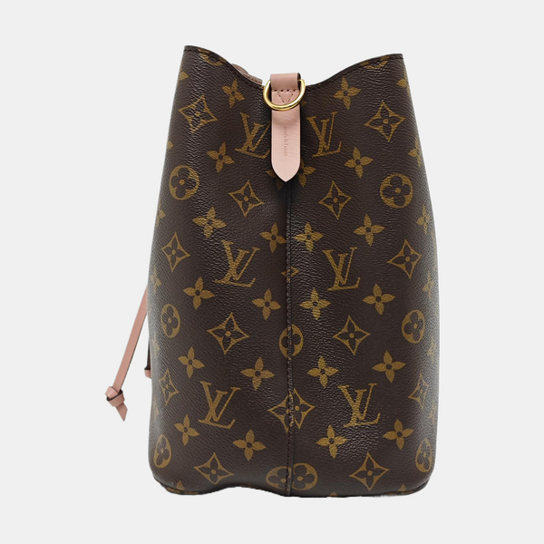 NÉONOÉ MM Monogram Coated Canvas Brown