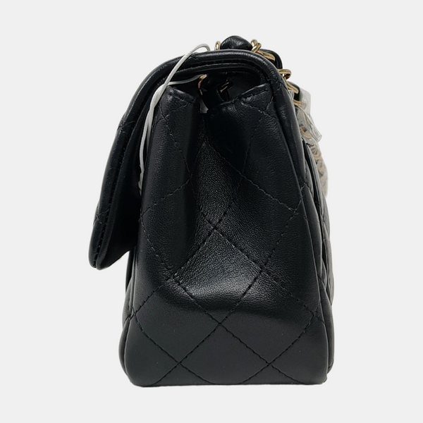 CLASSIC FLAP Mini Quilted Lambskin Black