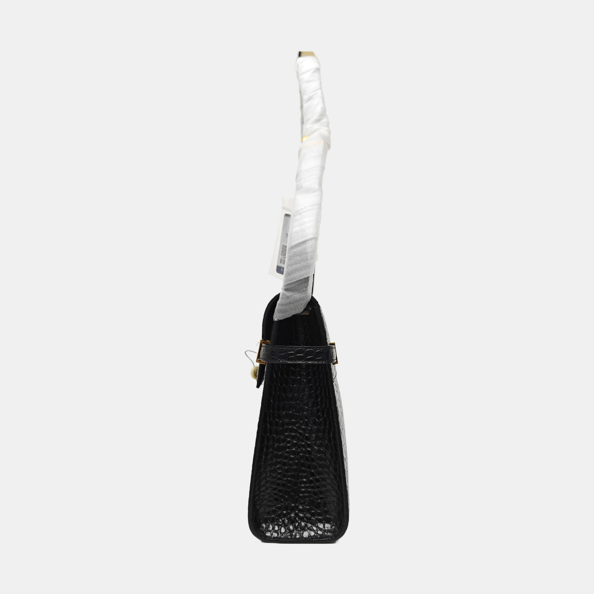 MANHATTAN Medium Calfskin Black