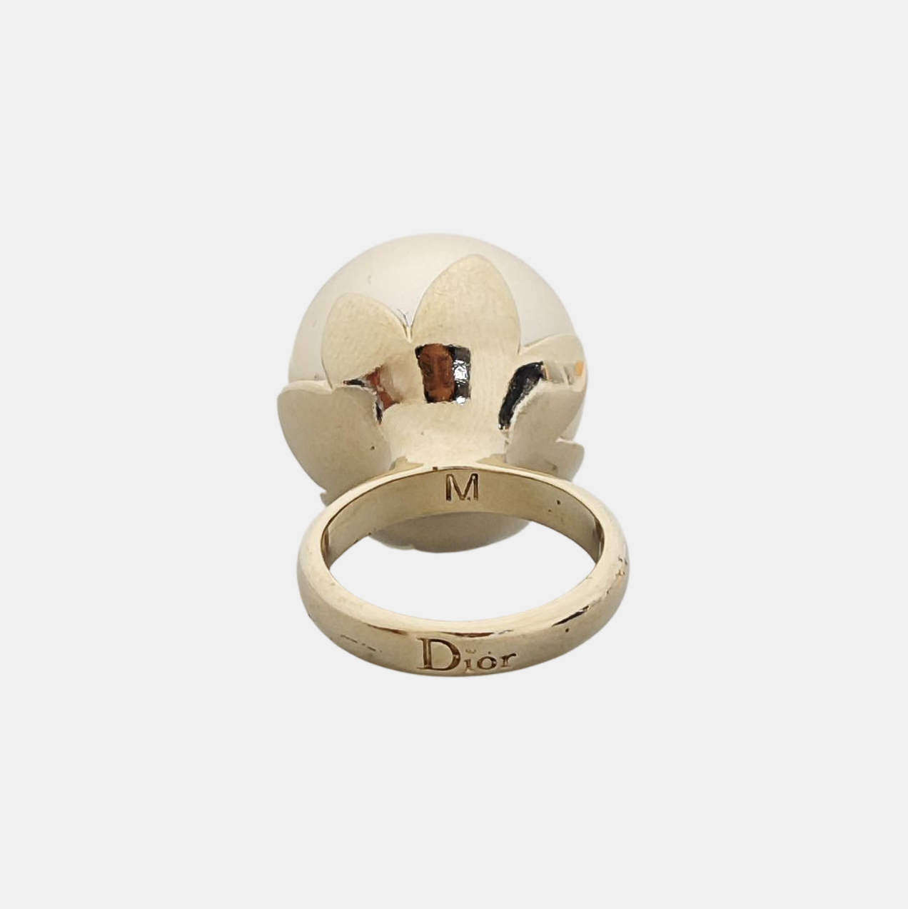 Metal Gold Ring EU 51