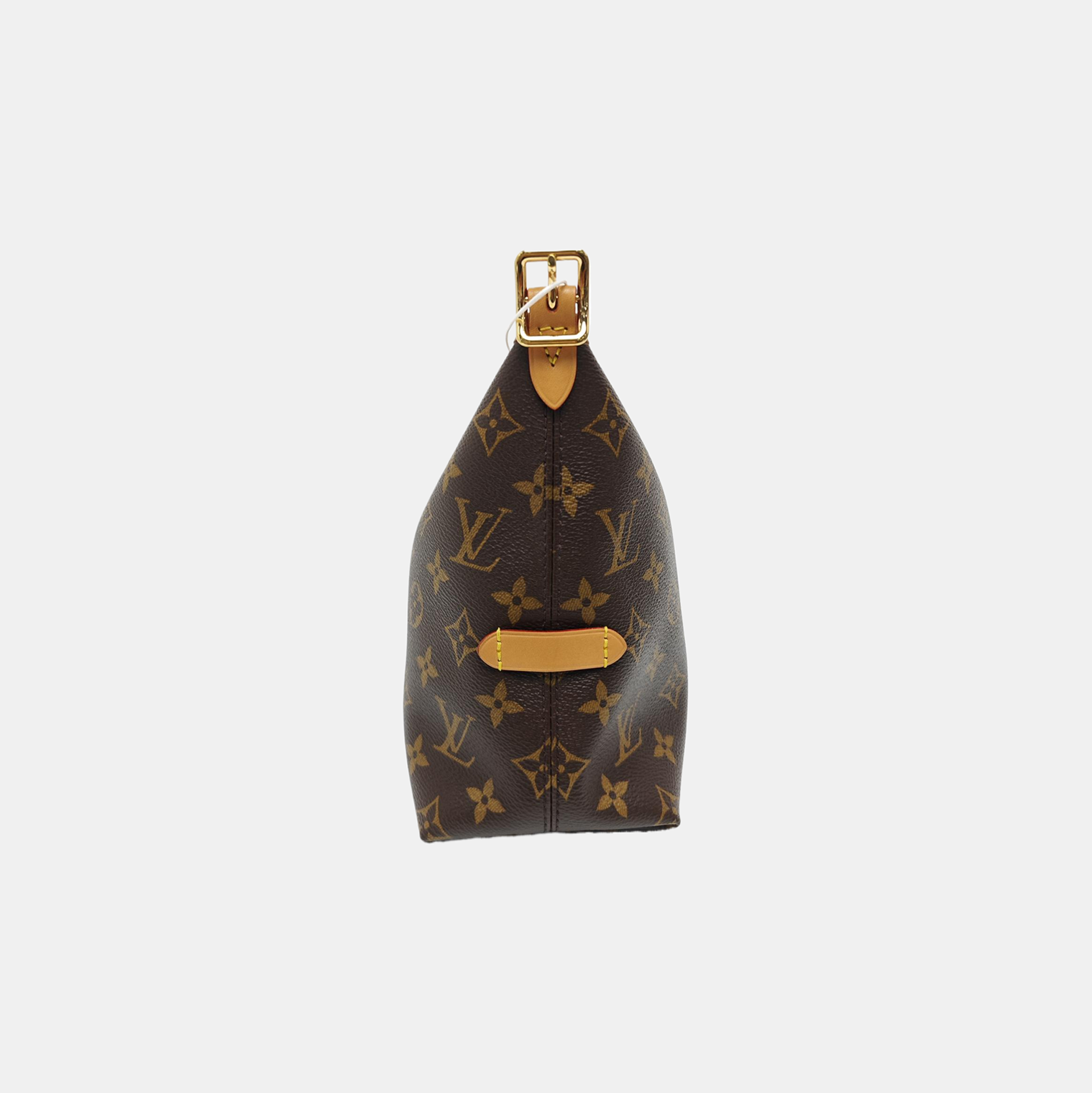 CARRYALL Small Monogram Coated Canvas Brown