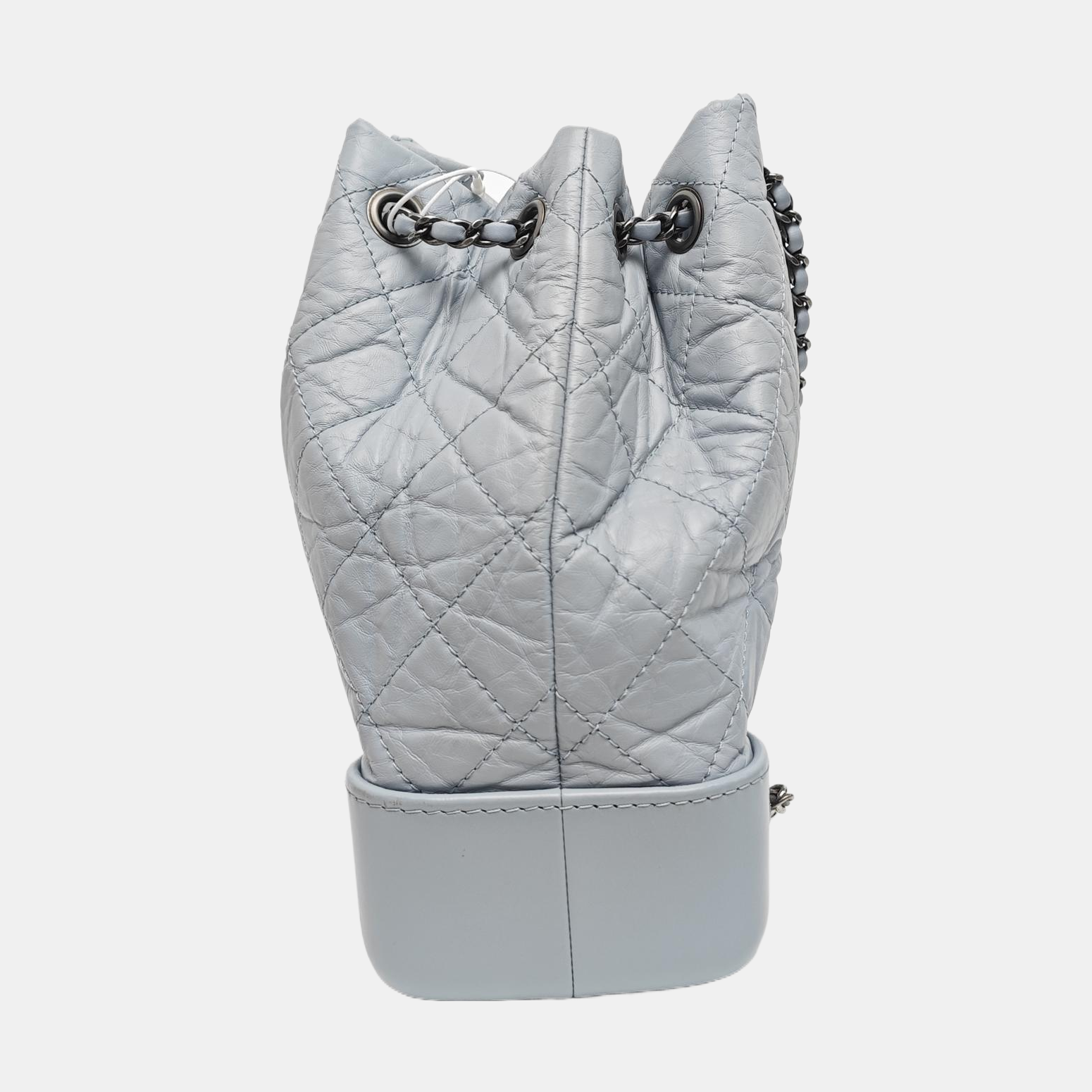 GABRIELLE Small Quilted Calfskin Blue