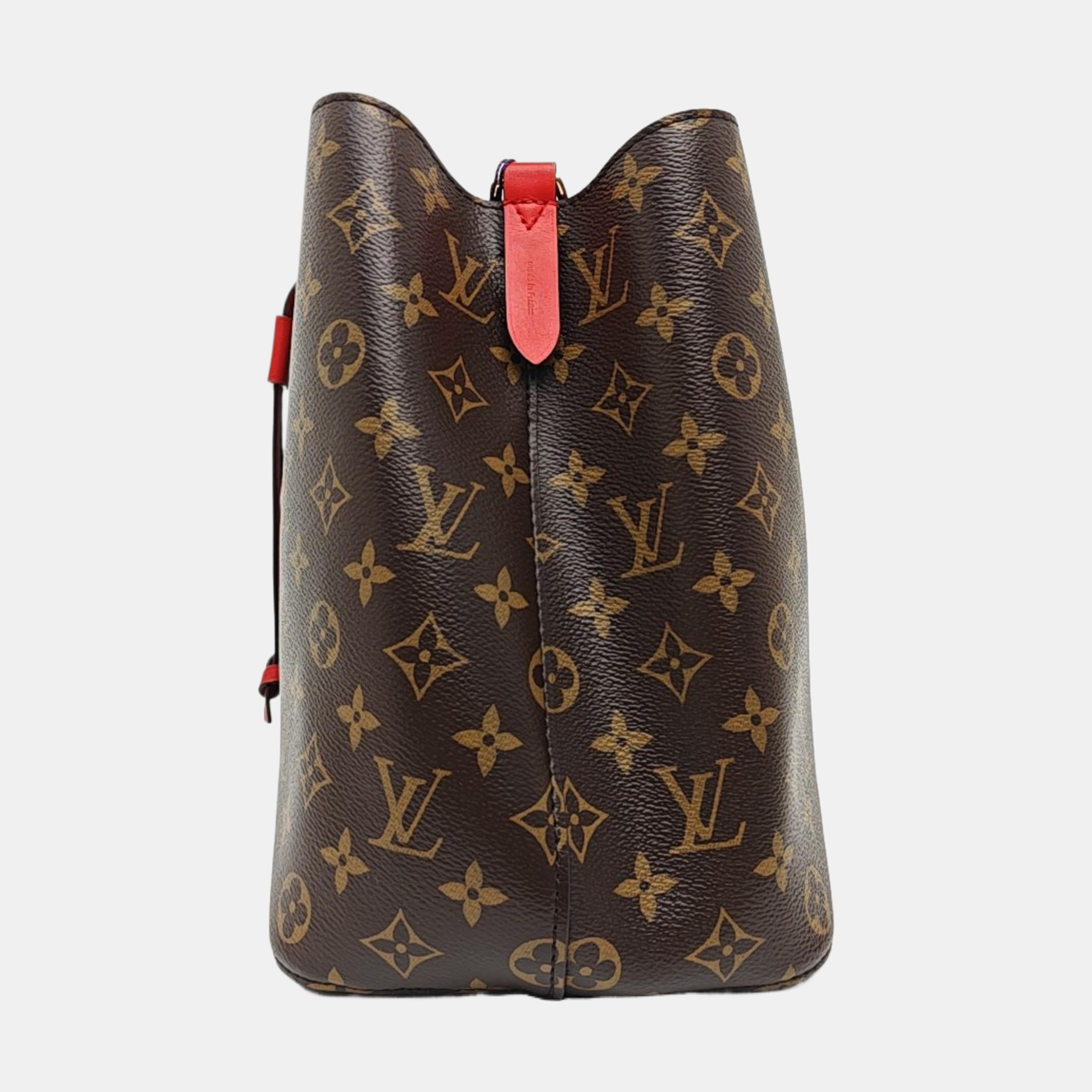 NÉONOÉ MM Monogram Coated Canvas Brown