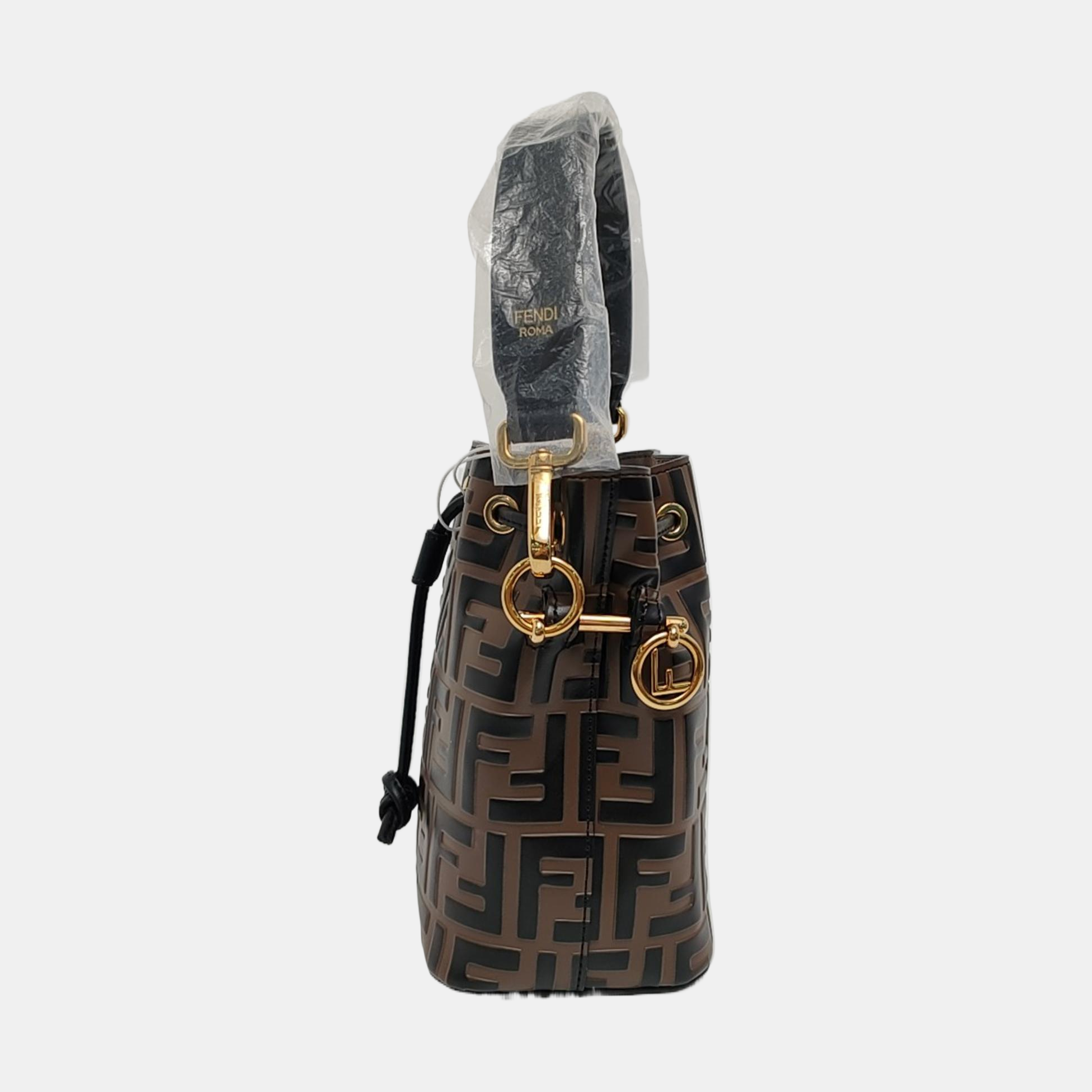 Mon Tresor Mini Monogram Calfskin Brown