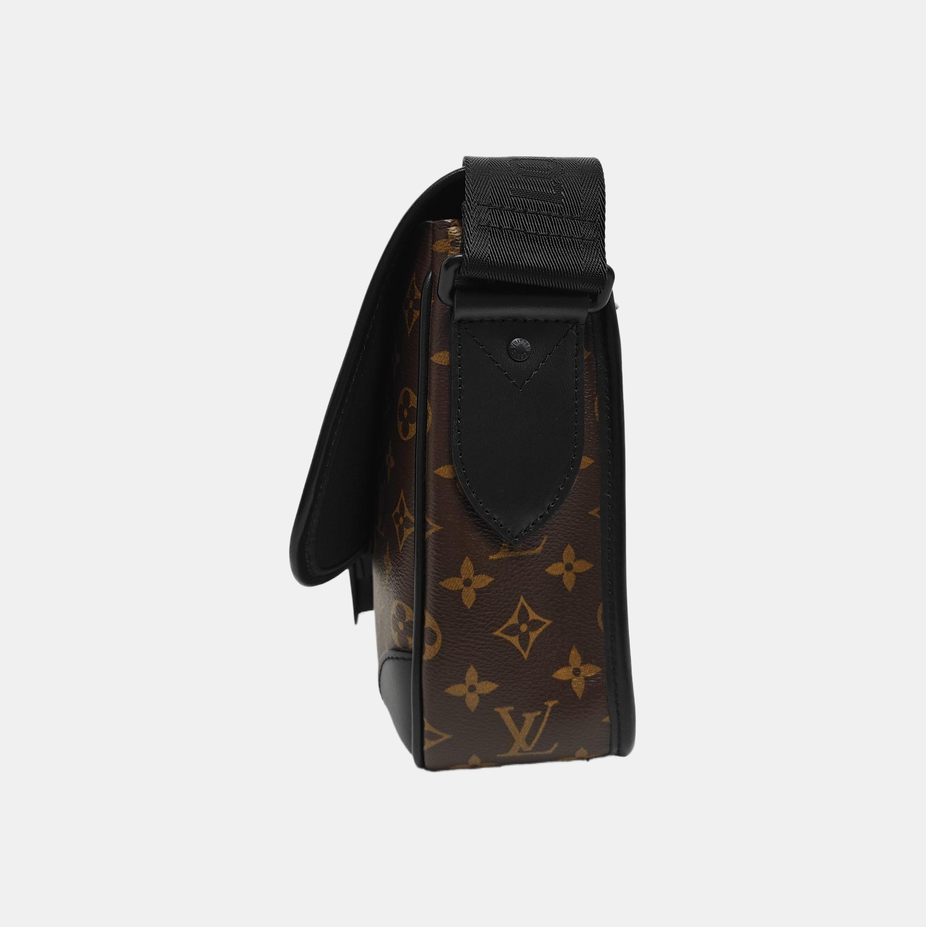 ARCHY MM Monogram Coated Canvas Brown