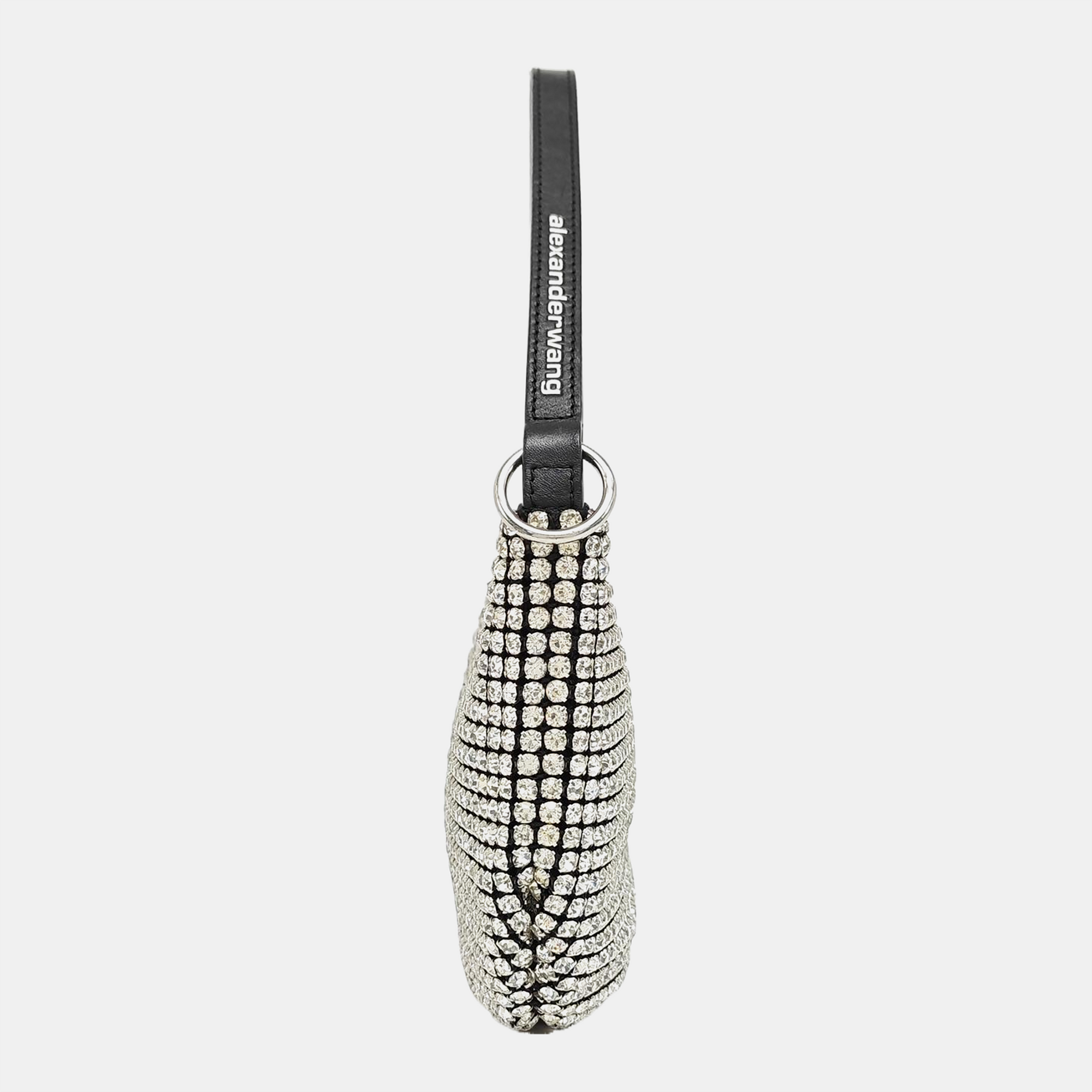 Lab-Grown Diamond Top Handle Bag Silver