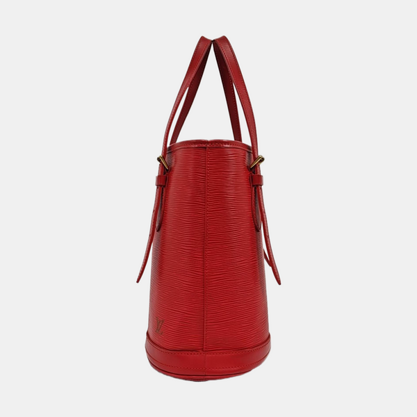 Authenticated pre-owned  BUCKET PM Epi Red - Bucket Bag at Looply