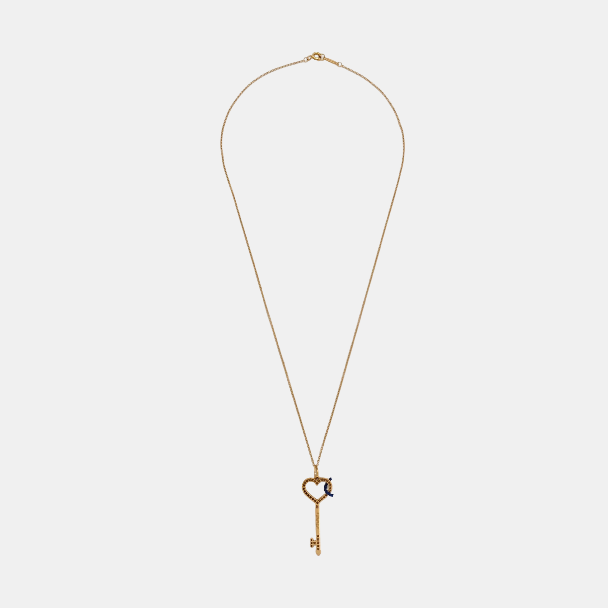 Tiffany Keys 18k Rose Gold Necklace