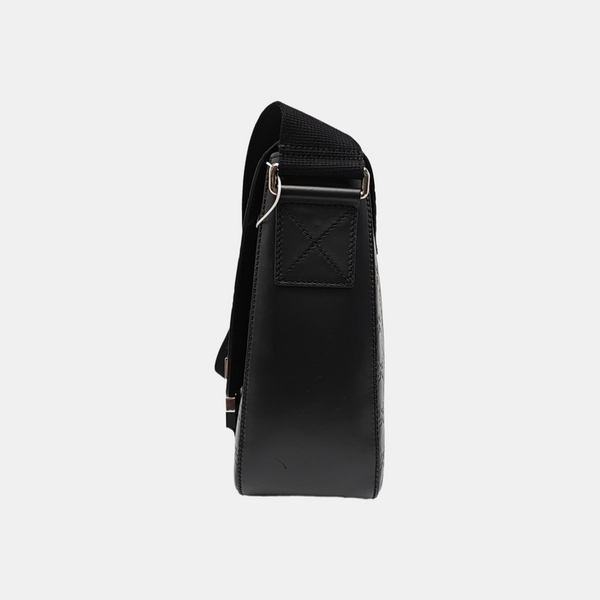 Ligne Shima Monogram Calfskin Black