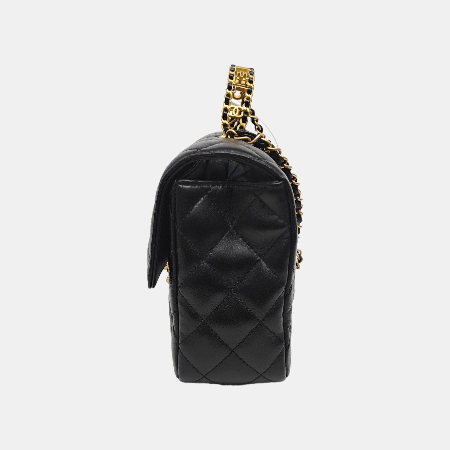 CLASSIC FLAP Small Quilted Lambskin Black