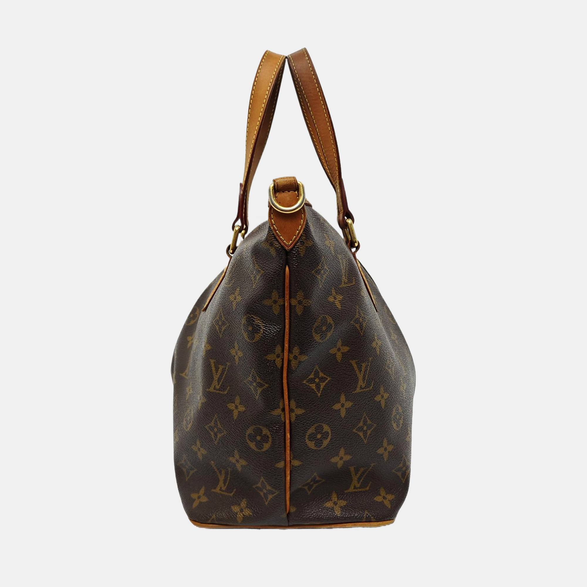 PALERMO PM Monogram Coated Canvas Brown