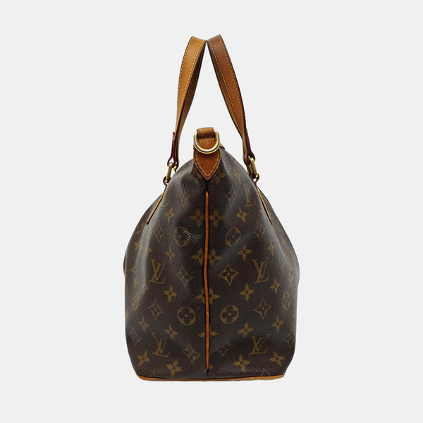 PALERMO PM Monogram Coated Canvas Brown