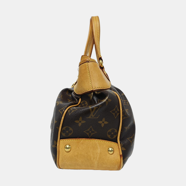 VINTAGE BOETIE PM Monogram Coated Canvas Brown