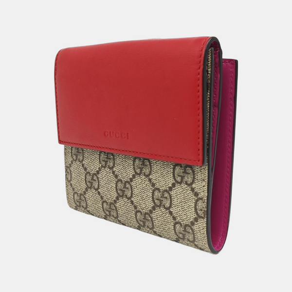 Monogram Coated Canvas Wallet Multicolor