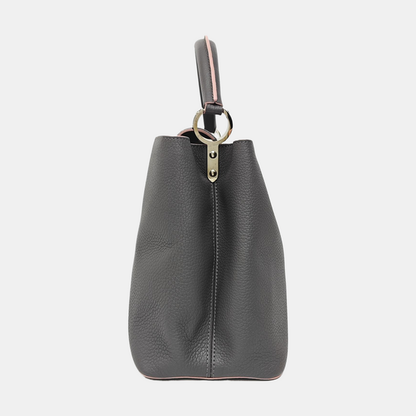 CAPUCINES GM Calfskin Gray