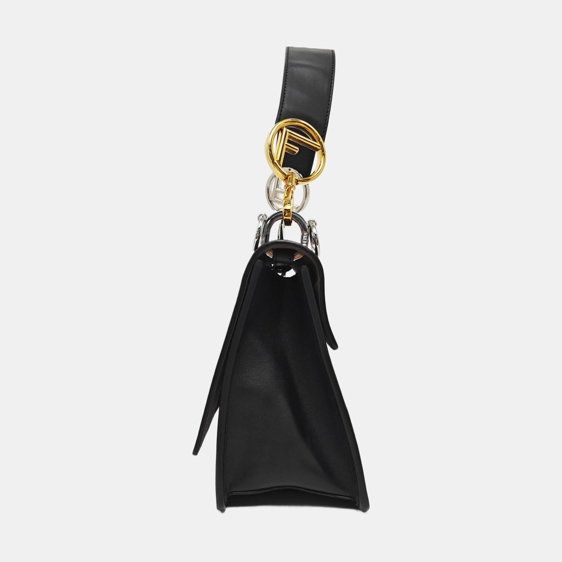 Kan I F Medium Calfskin Black