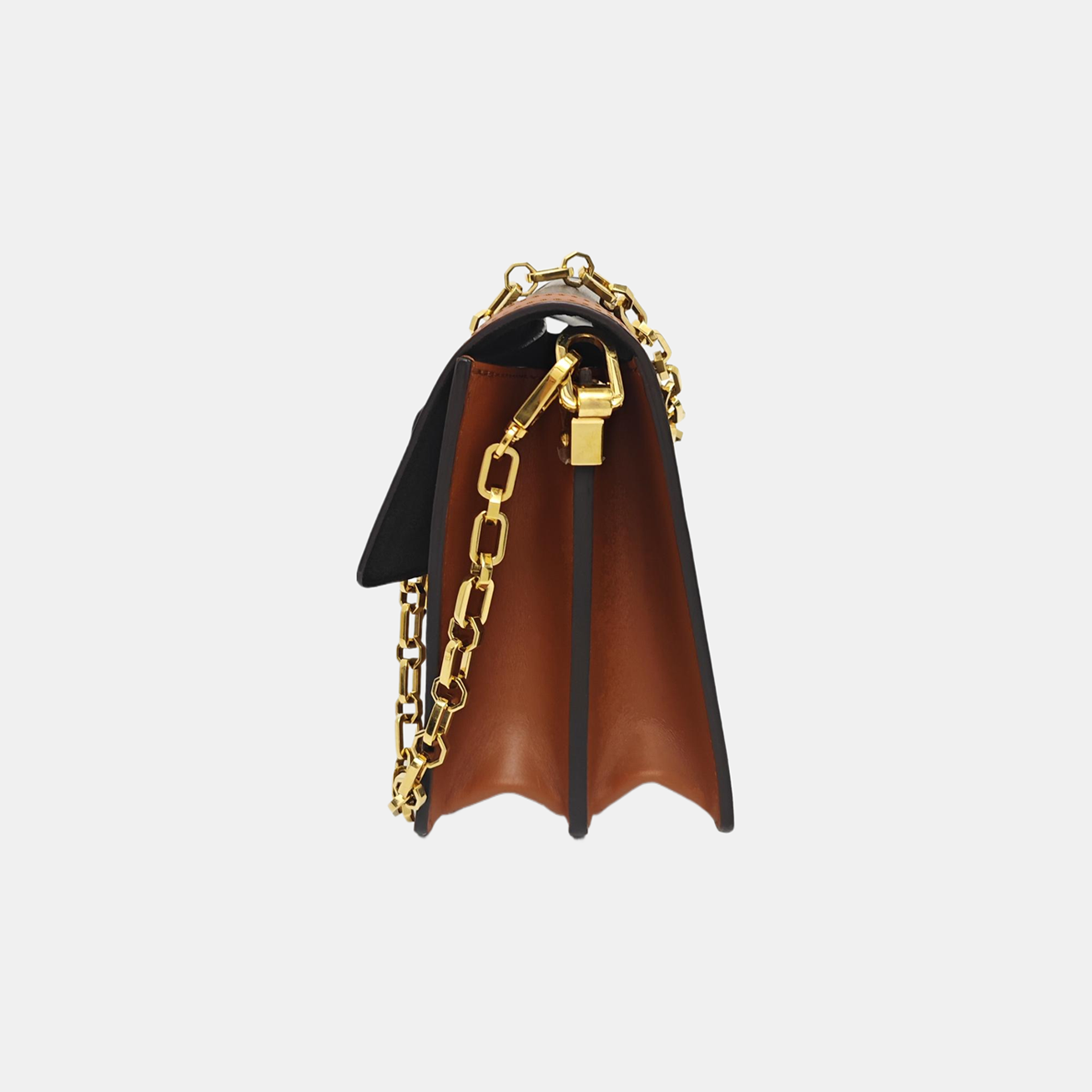 DAUPHINE MM Monogram Coated Canvas Brown