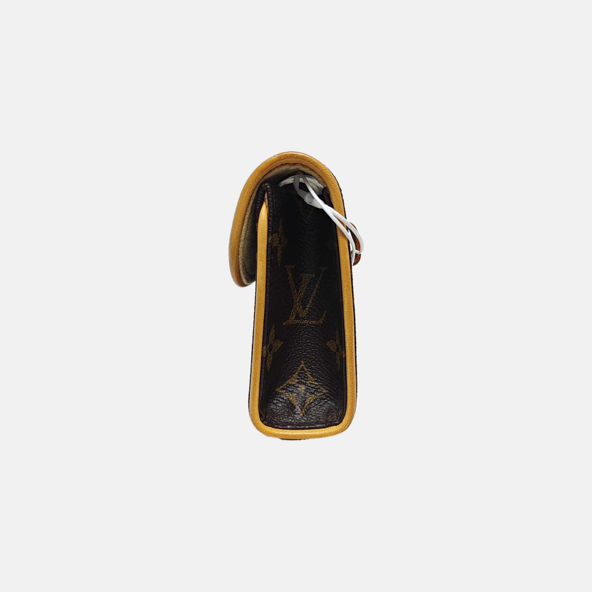 FLORENTINE Monogram Coated Canvas Brown