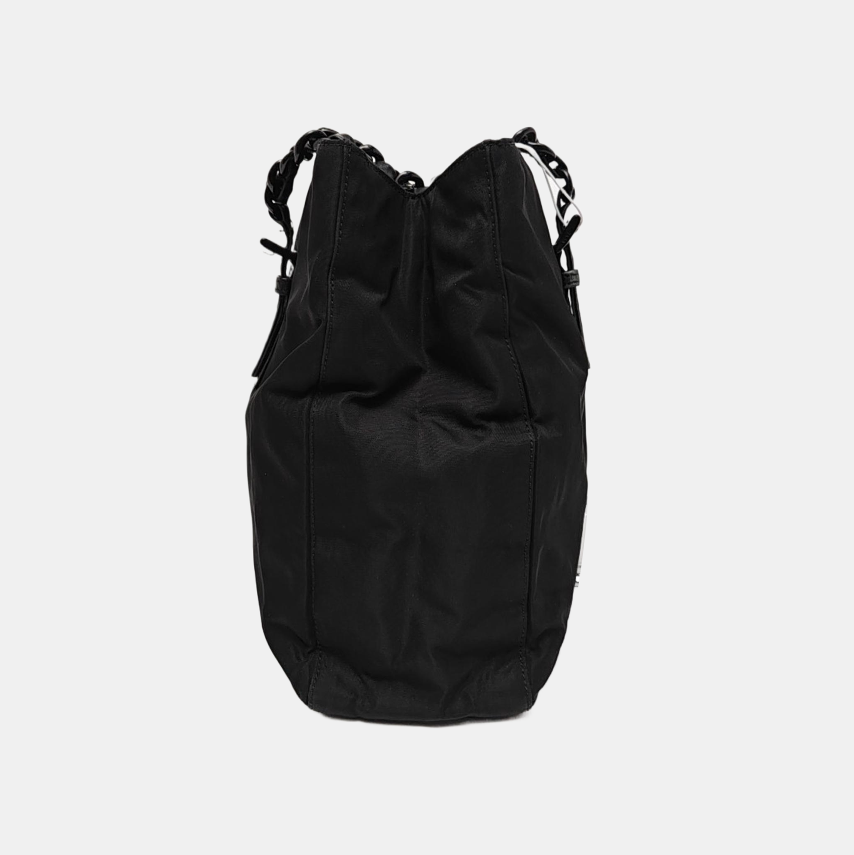 Nylon Shoulder Bag Black