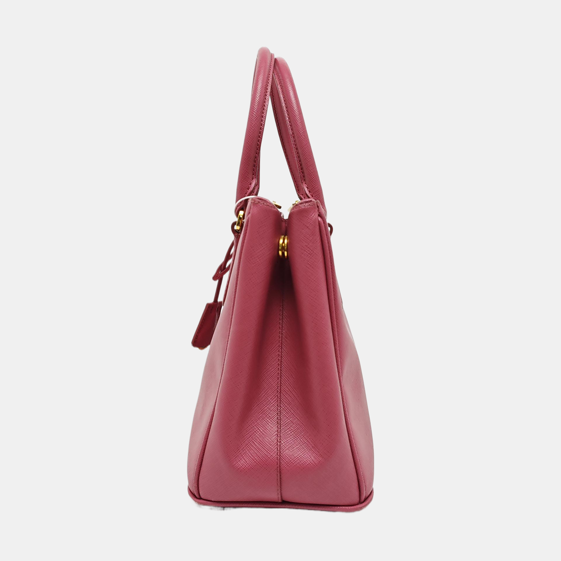 Galleria Medium Saffiano Calfskin Red