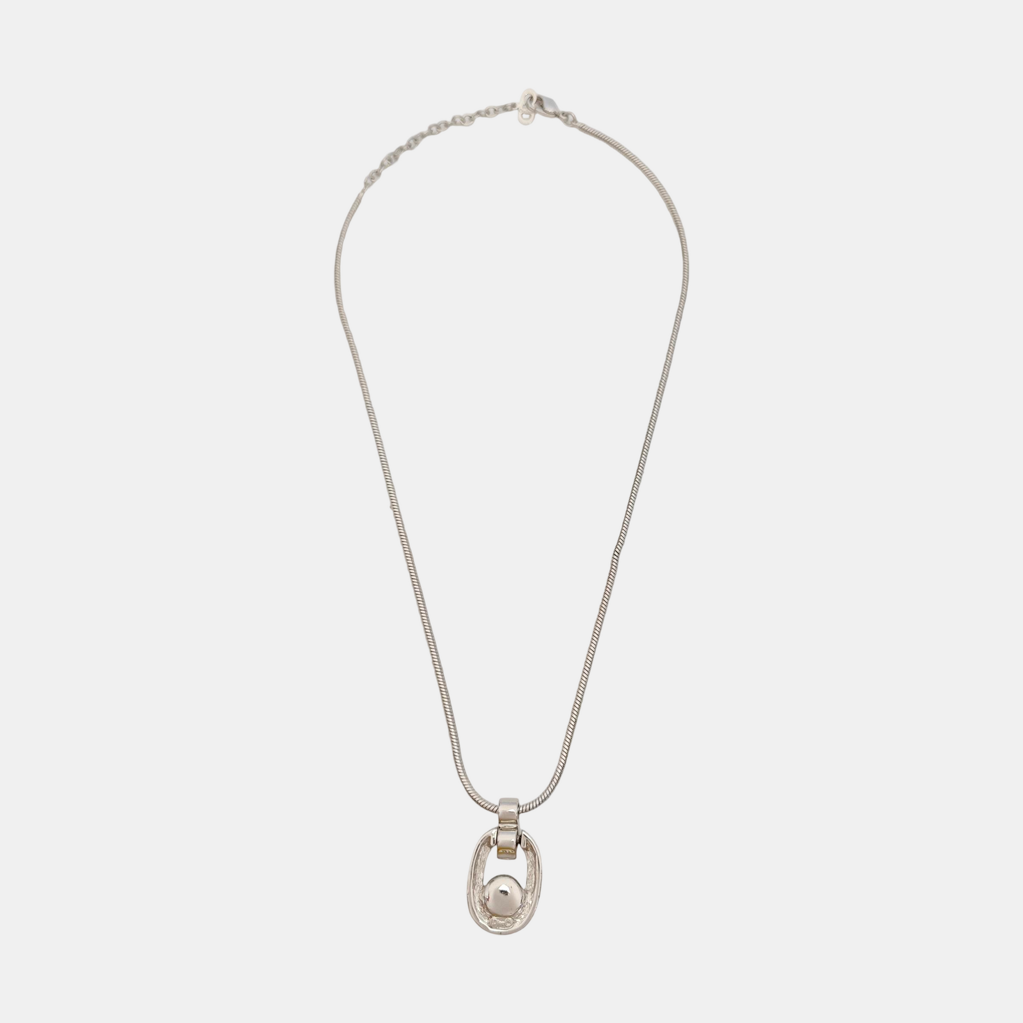 Metal Silver Necklace