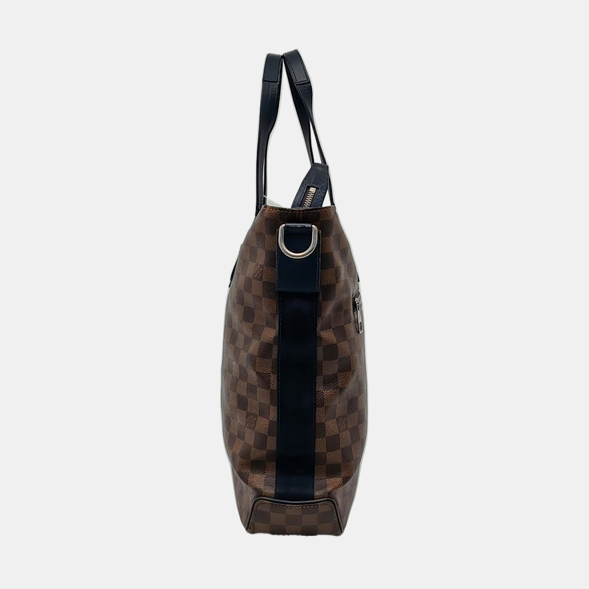 Damier Ebene Coated Canvas Brown