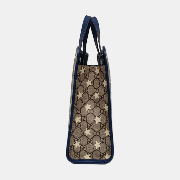 Children’s GG Bucket Monogram Coated Canvas Beige